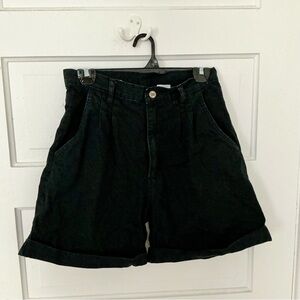 Bill Blass High-Waist Black Women's Shorts